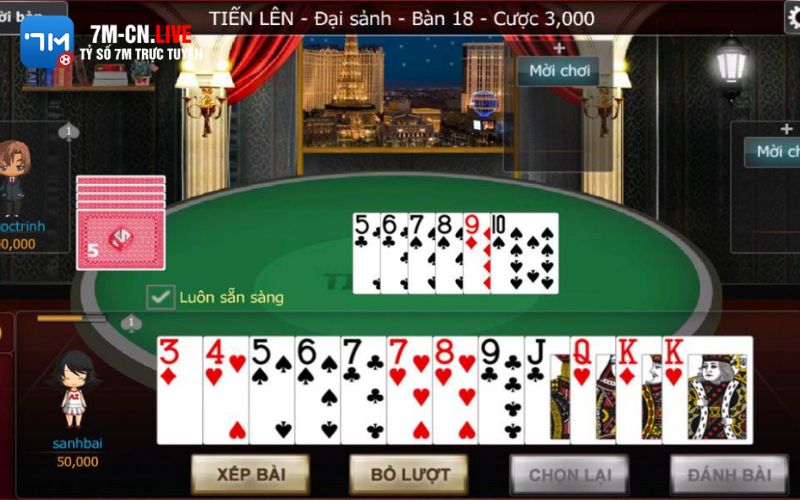 xo so tien len 3 Chiến thuật chơi bài tiến lên online không phải ai cũng biết